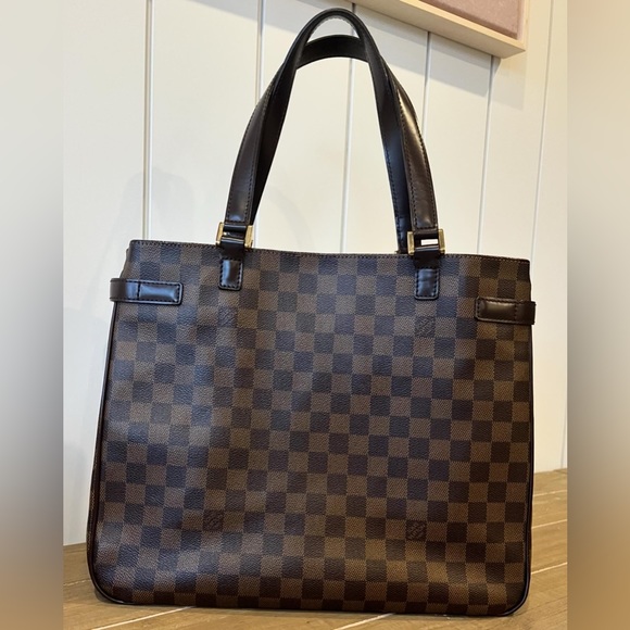 PRISTINE Authentic Louis Vuitton Damier Ebene Uzes Tote N51128 from 2005 - Picture 2 of 8